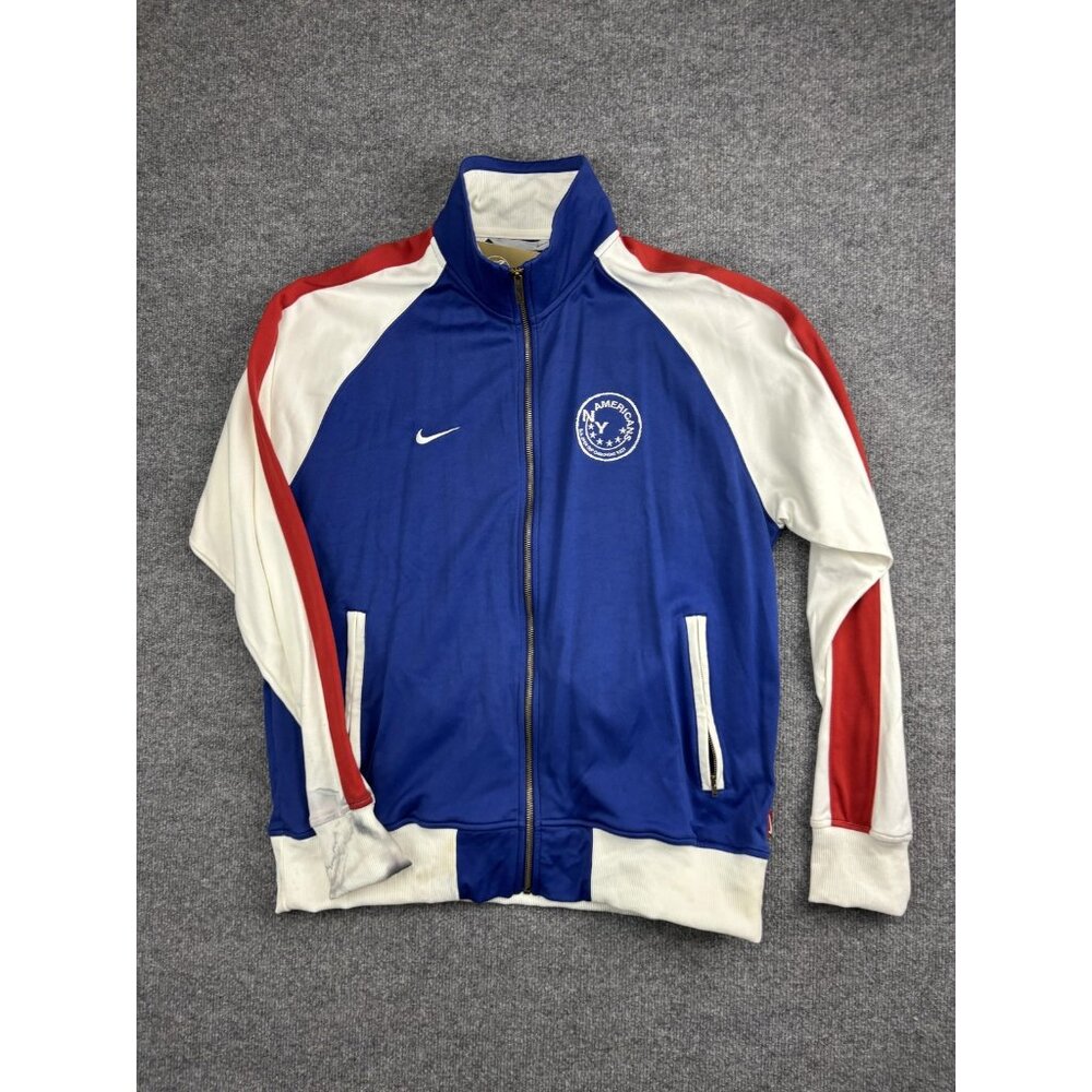 Nike Jacket Mens XL NY Americans Soccer Track Full Zip 2005 Vintage Retro 00s